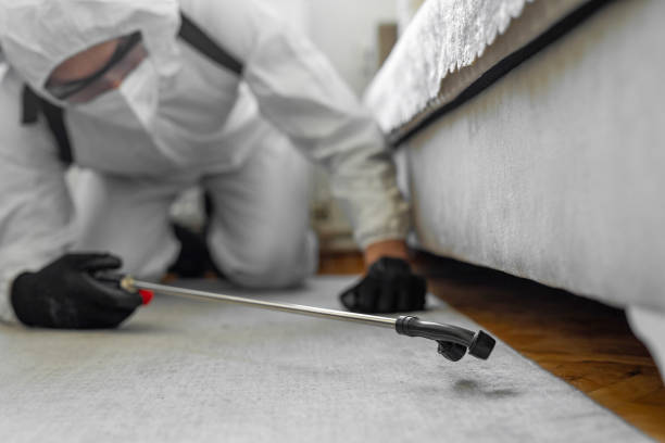 Professional Pest Control technician working in Jones County County, NC